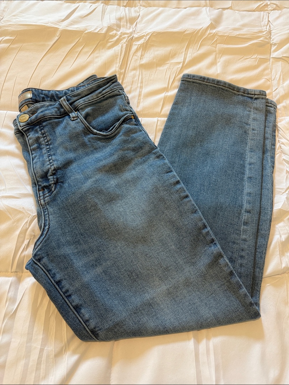 Kut from the Kloth “Reese” Fab Ab Ankle Straight Leg Jeans 👖